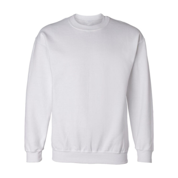 Crewneck men sweatshirt long sleeve 50/50 cotton- poly - Boldric