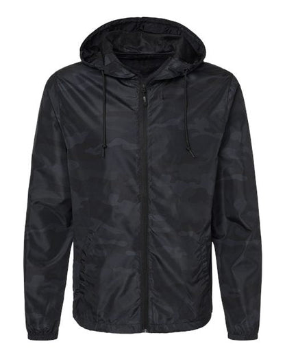 Lightweight Windbreaker Full-Zip Jacket - Boldric