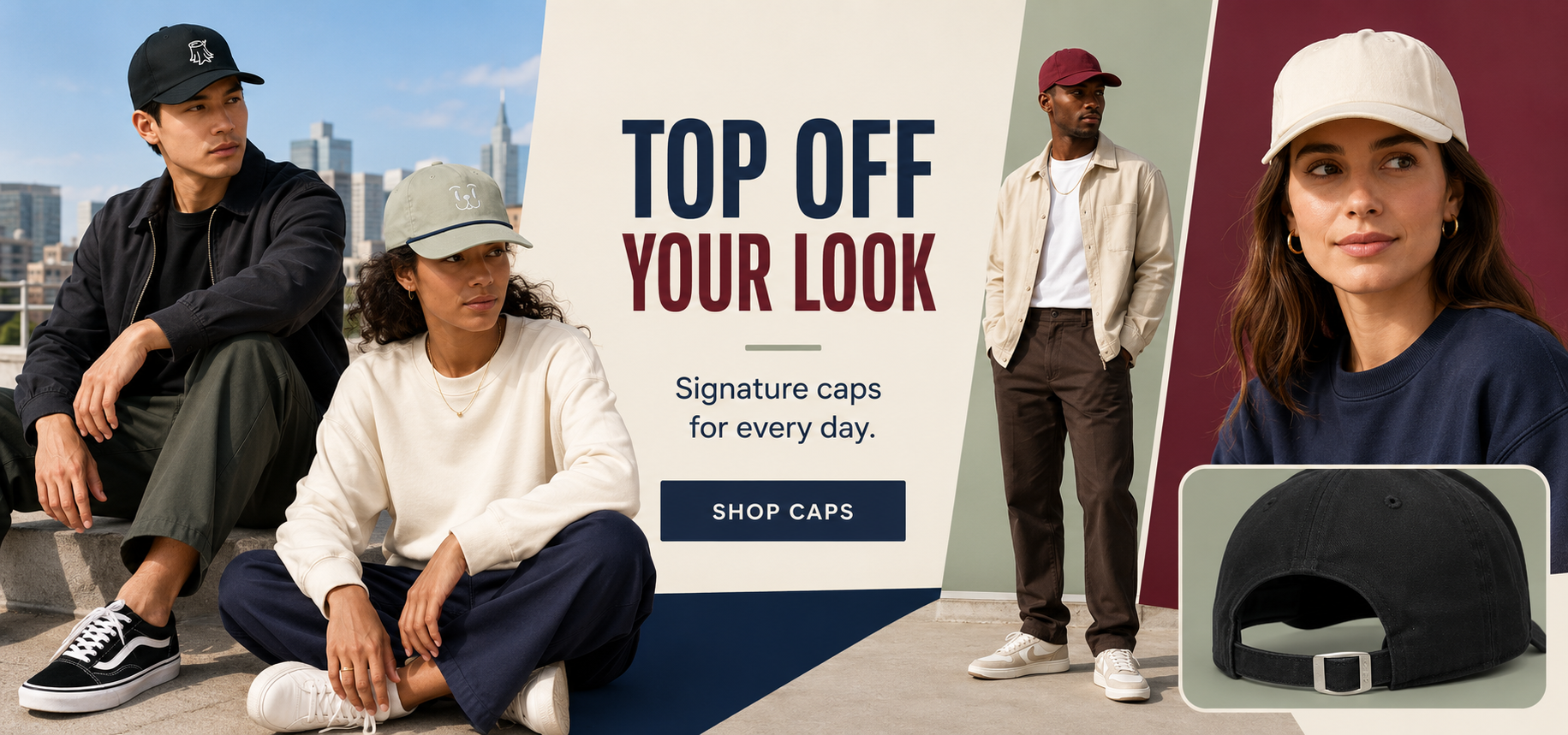Signature Cap Banner