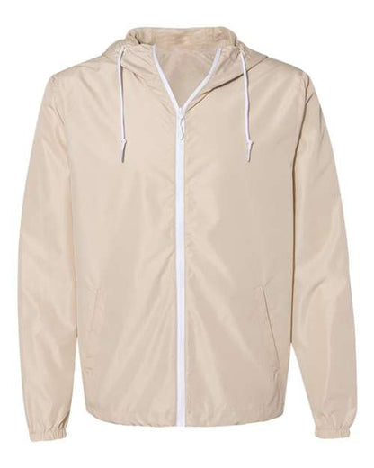 Lightweight Windbreaker Full-Zip Jacket - Boldric