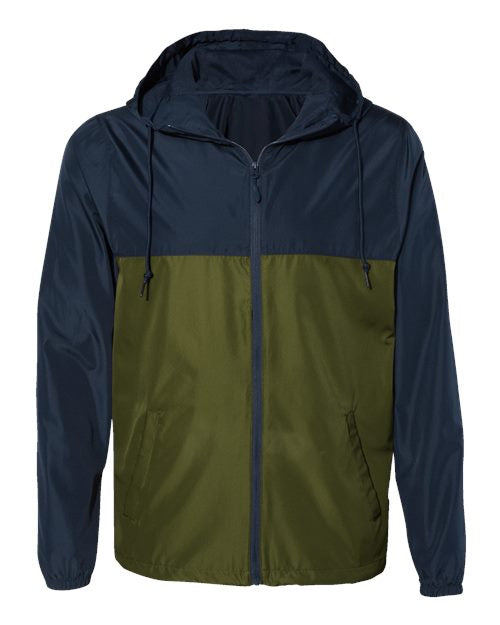 Lightweight Windbreaker Full-Zip Jacket - Boldric