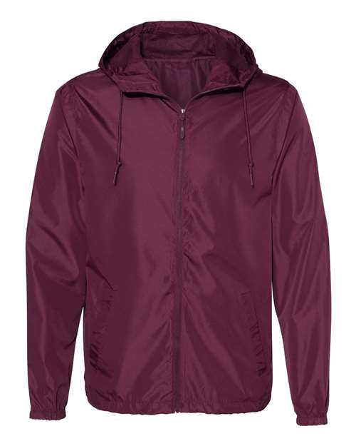 Lightweight Windbreaker Full-Zip Jacket - Boldric