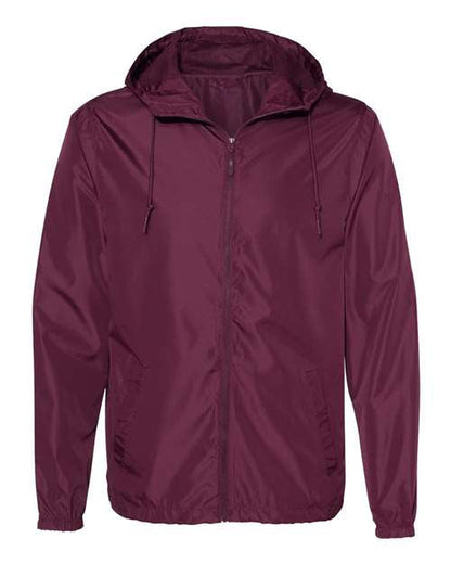 Lightweight Windbreaker Full-Zip Jacket - Boldric