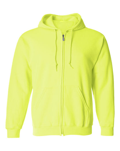 Heavy blend full zip hooded sweatshirt long sleeve 50/50 cotton-poly - Boldric