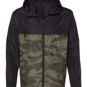 Lightweight Windbreaker Full-Zip Jacket - Boldric